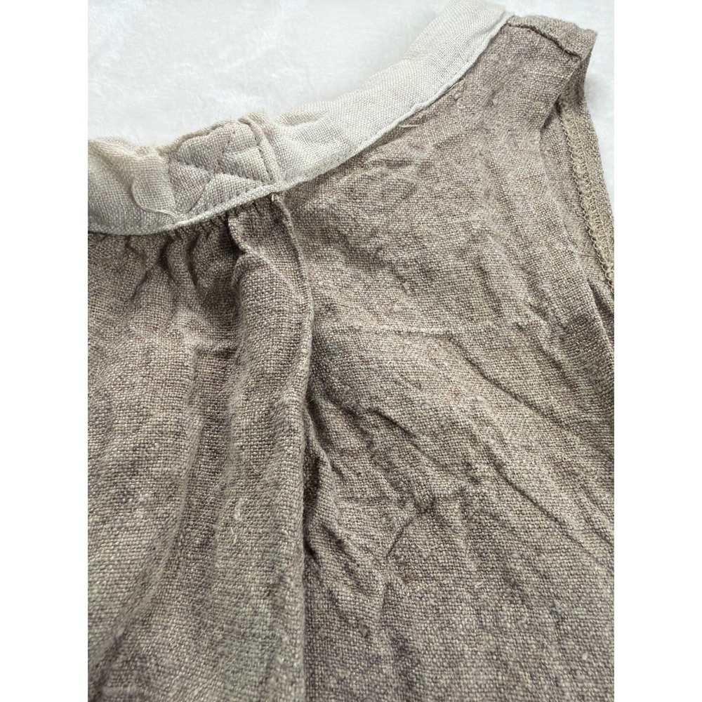 Magnolia Pearl Love Linen Tank Women OS Brown Natural Relaxed Boho Elegant Chic - Picture 14 of 16